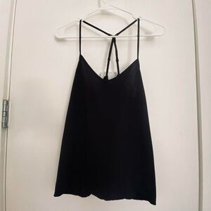 Black Strappy Camisole Top